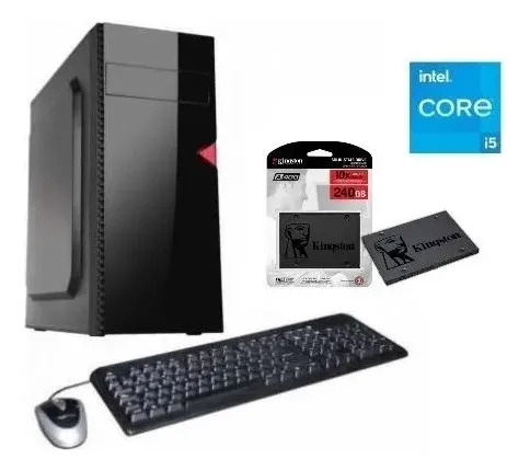 Computadora Equipo Core i5 12400 8gb Ssd 240gb