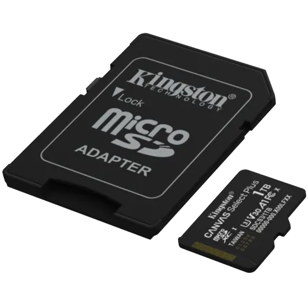 Memoria microSD 1TB Clase 10 150MB/s Uso
