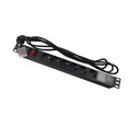 PDU 6 Tomas Schuko 19" Horizontal