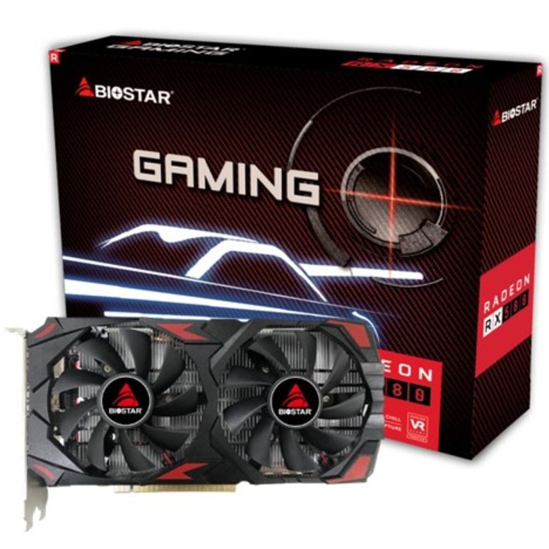 Tarjeta Video Biostar RX580 8GB
