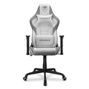 Silla Gamer Blanco Cuero Pu Reposabrazos 3D Reclinable