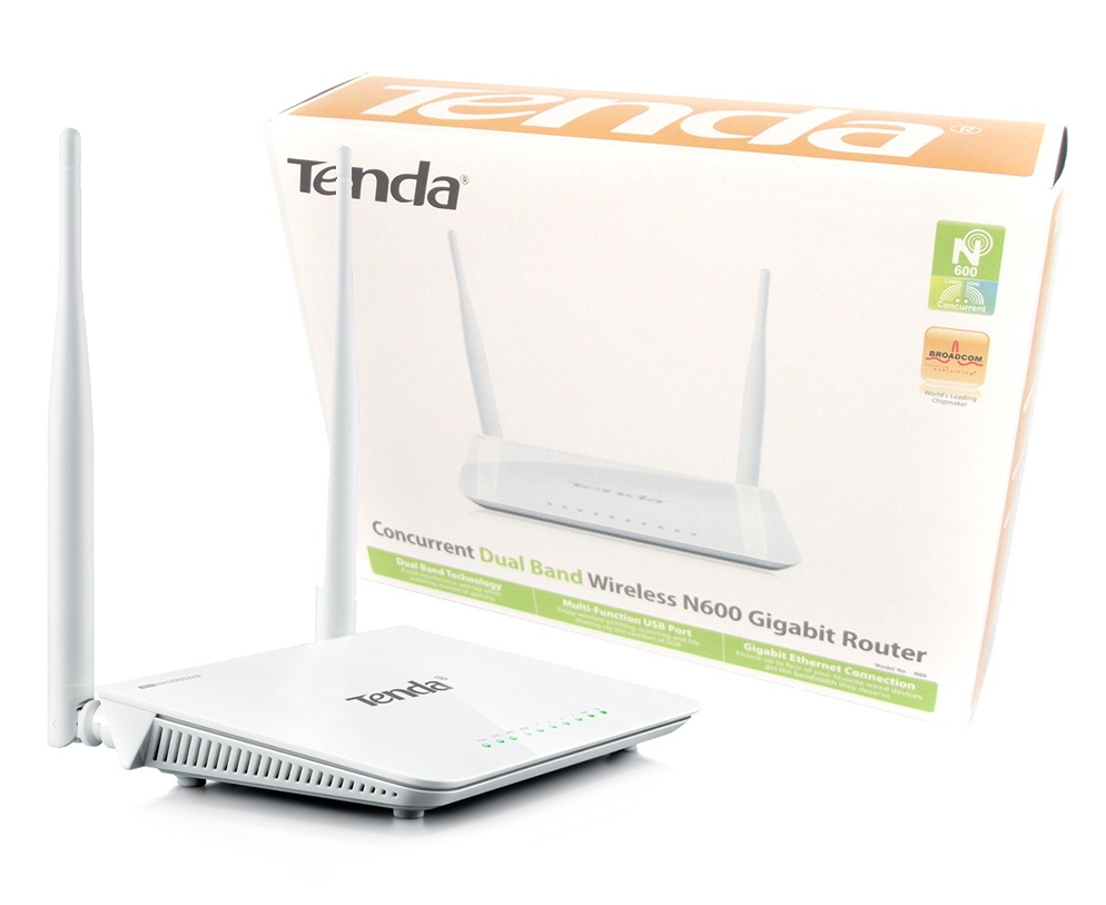 Router wireless tenda n60 dual band