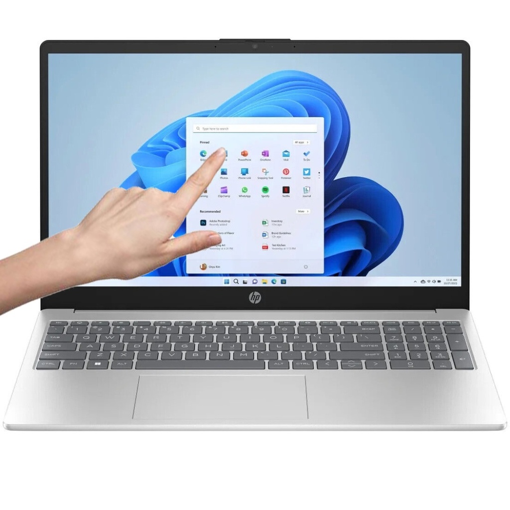 Notebook HP Core i3 4.7Ghz, 12GB, 512GB SSD, 15.6'' FHD Touch