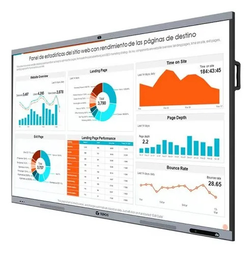 Monitor Ips 86" 4K Teros