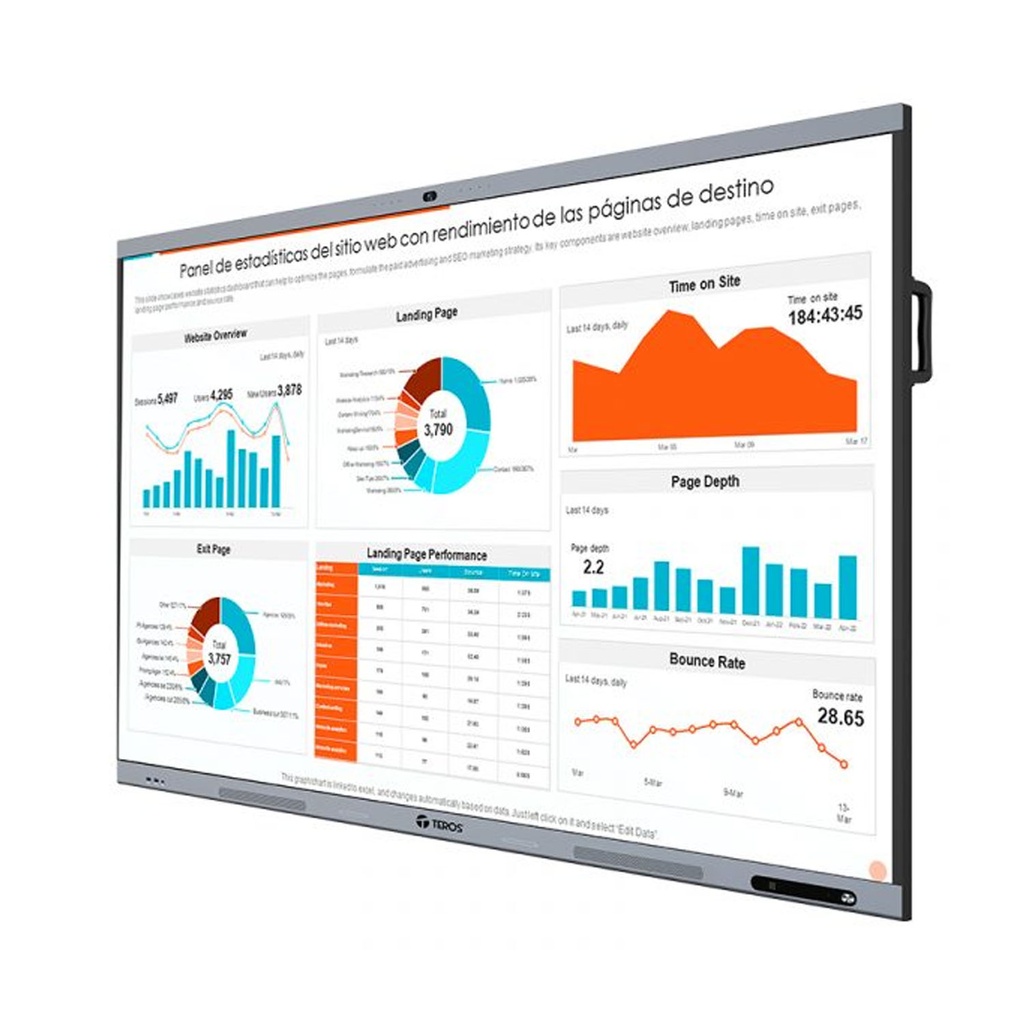 PANT. TACTIL INTERAC. 86" IPS