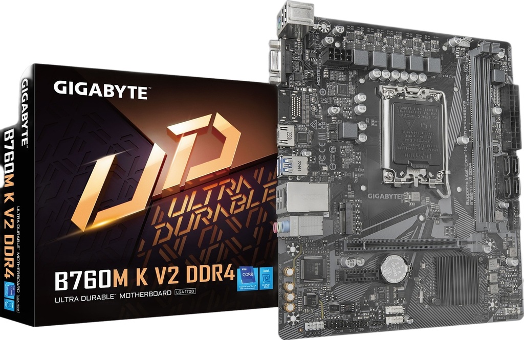 Motherboard Intel B760 Lga1700 Ddr4 Micro Atx