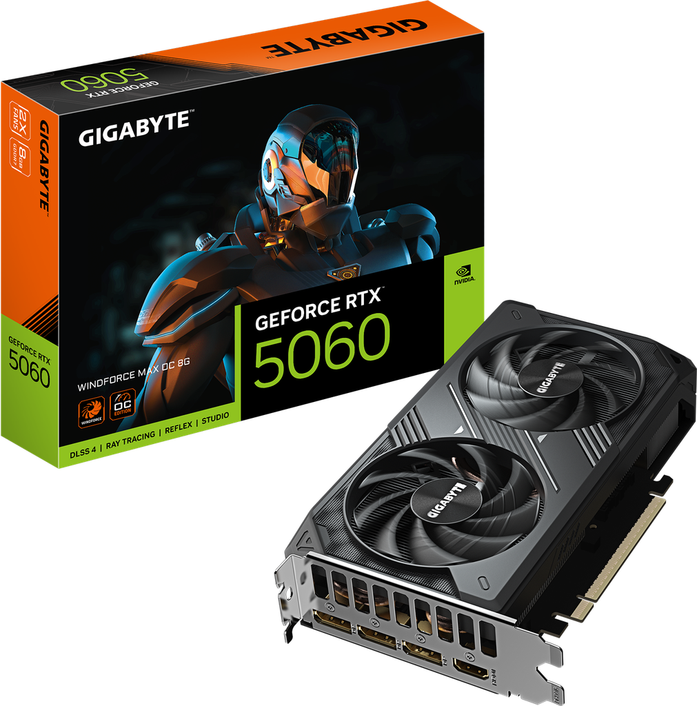 Tarjeta De Video Nvidia Geforce Rtx 5060 8GB Gigabyte