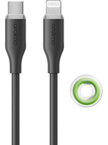 Cable USB-C A Lightning 30W Oraimo Negro