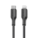 Cable USB-C A Lightning 1m Negro