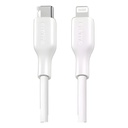 Cable USB-C A Lightning 1m 30W Blanco