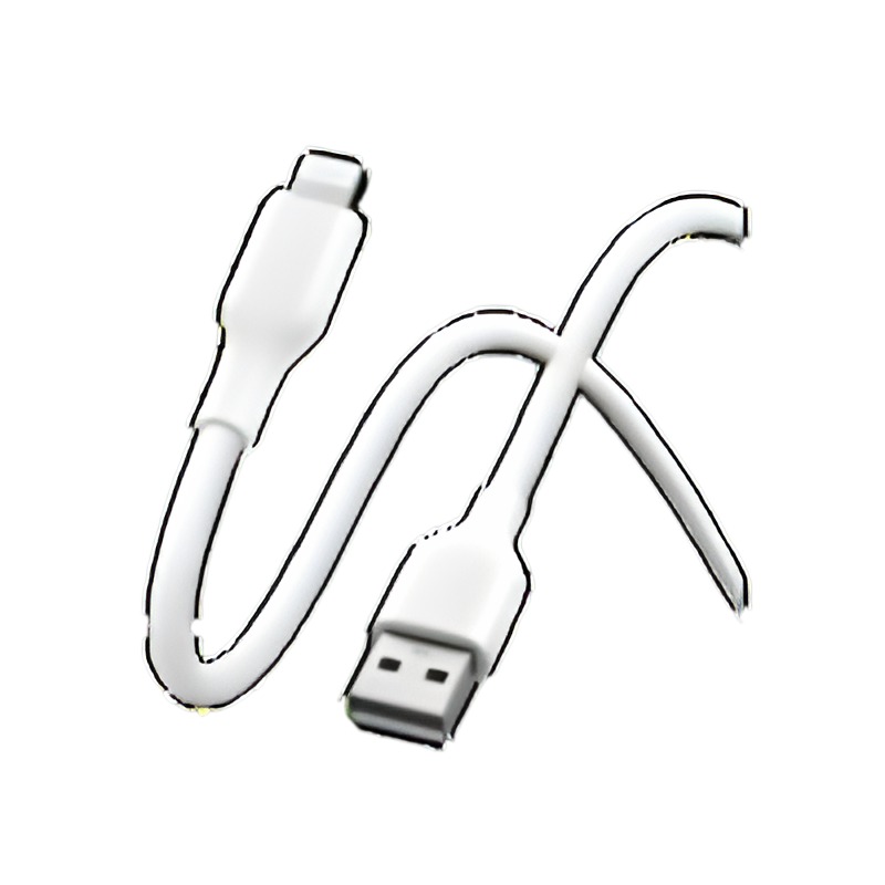 Cable USB-A Lightning 1m Negro
