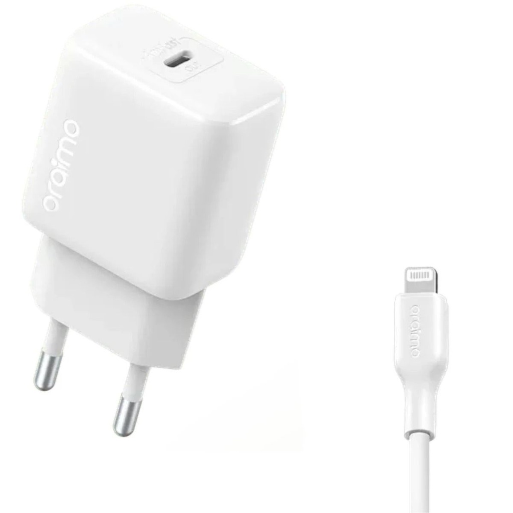 Kit Oraimo Cargador 20wfast Type-c +cable C A Ltng