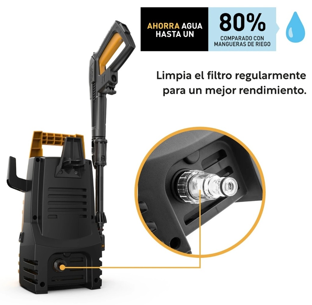 Hidrolavadora 1400W 103 Bar Black+decker