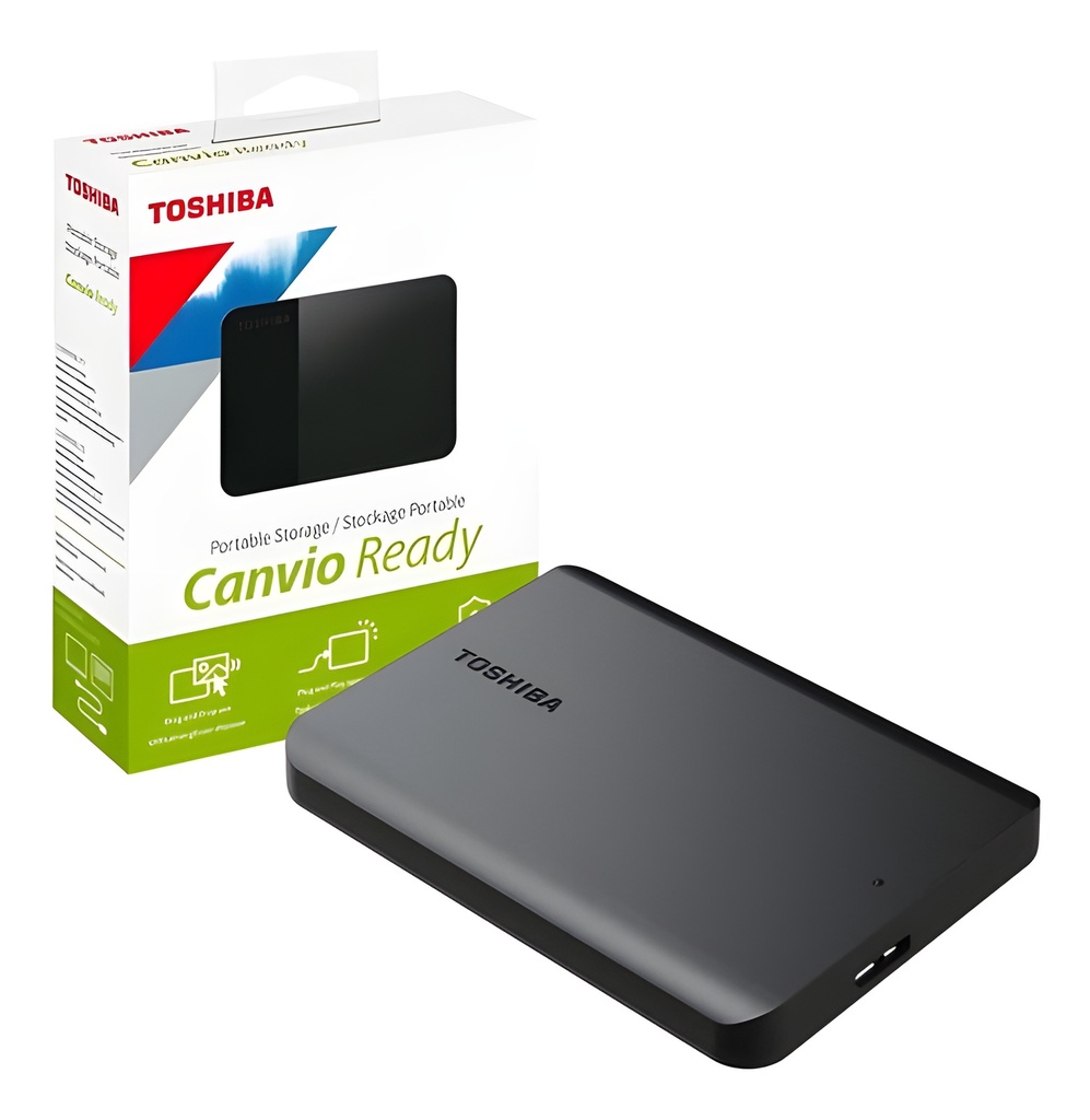 Disco Duro Externo Portátil 4TB USB 3.2 Canvio Basics