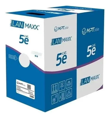 Cable Utp Cat5e Exterior Utp Cat5e 305m Bobina Cobre