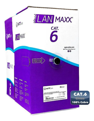 Rollo Cable UTP Cat6 305m Marcas Varias