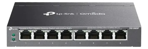 Switch L2 Administrable 8 Puertos Gigabit PoE+ Tp-Link