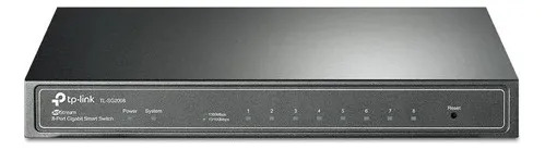 Switch Smart 8 Puertos Gigabit PoE+ Tp-Link