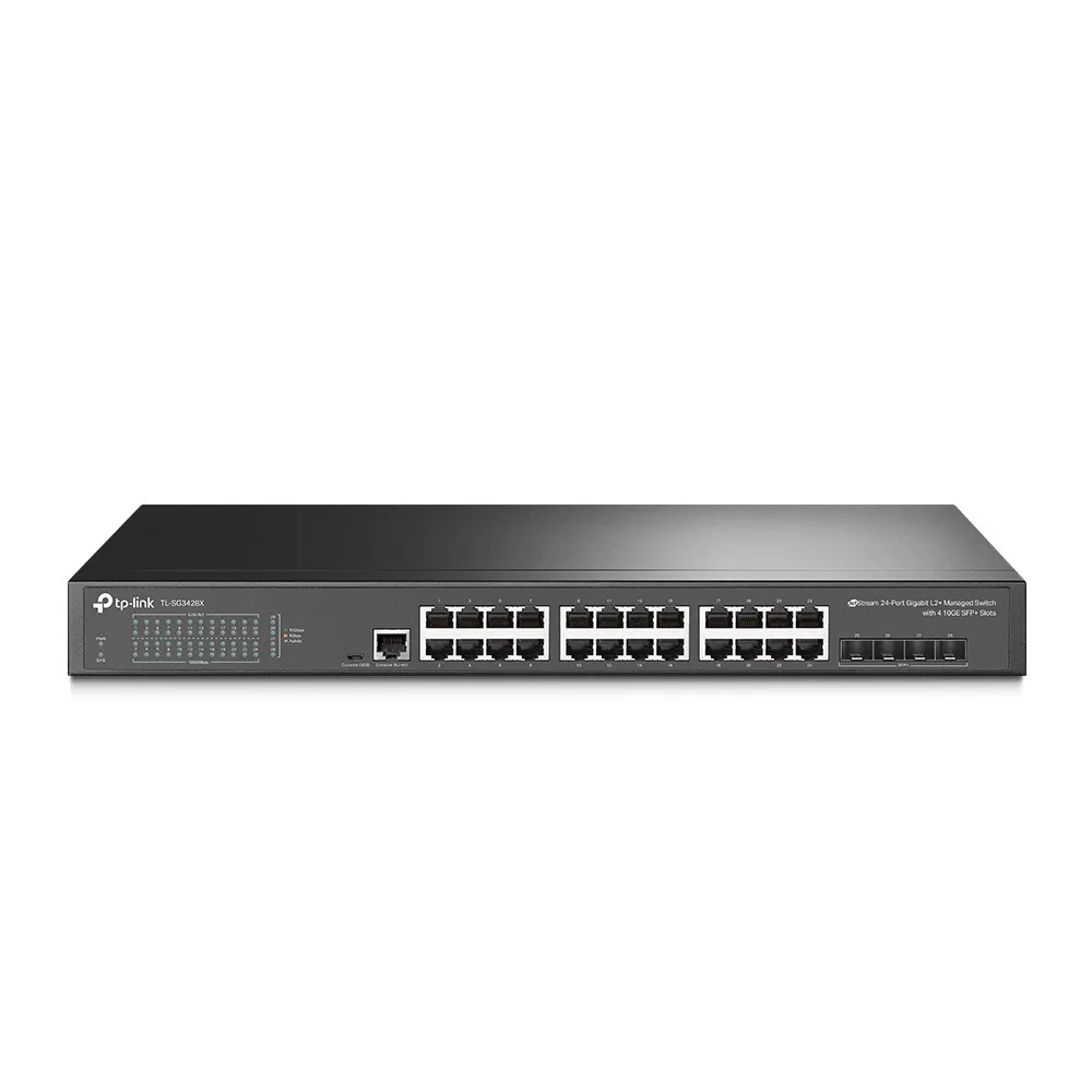 Switch No Administrable 24 Puertos Gigabit 4 Uplinks 10Gbps