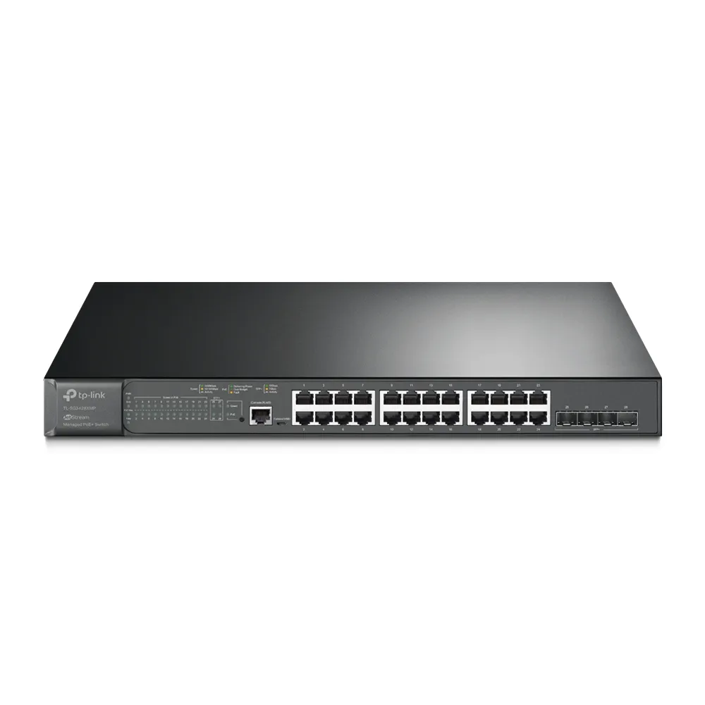 Switch Tp-link SG3428XMP 24pt Poe+ 4SFP+