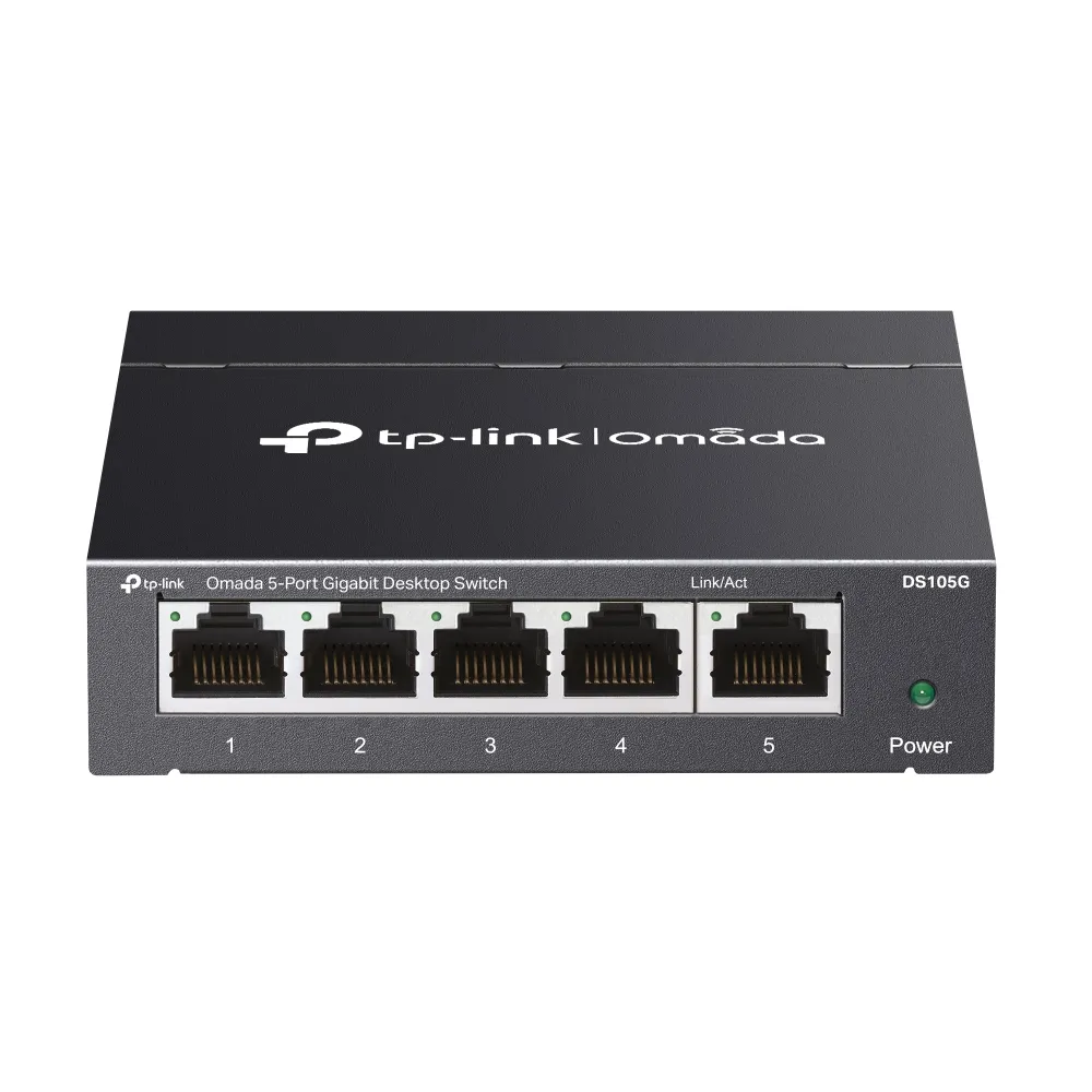 Conmutador 5 Puertos PoE+