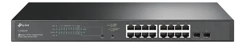 Switch L2 16 Puertos Gigabit PoE+