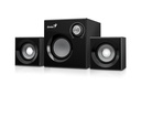 Parlantes 2.1 Genius madera 8w