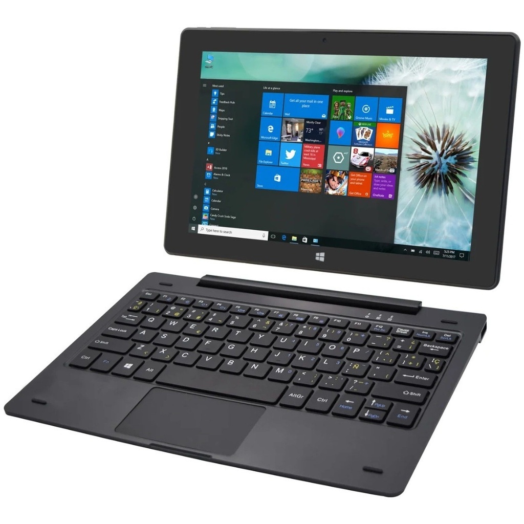 Tablet 10.1" Touchscreen WiFi Bluetooth Negro
