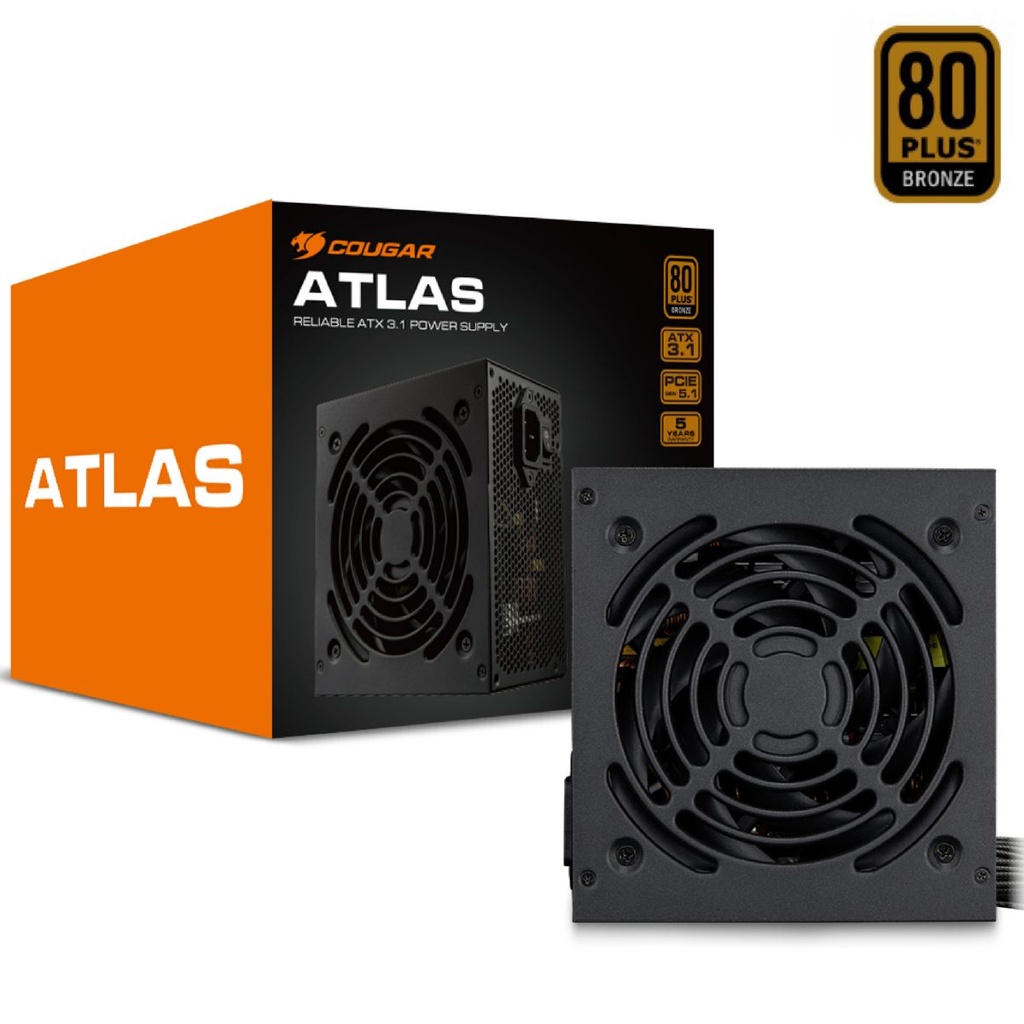 Fuente ATX 750W Bronce Cougar Atlas 750