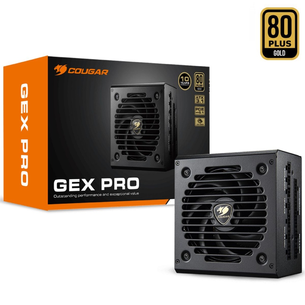 Fuente ATX 850W Modular GOLD Cougar Gex Pro