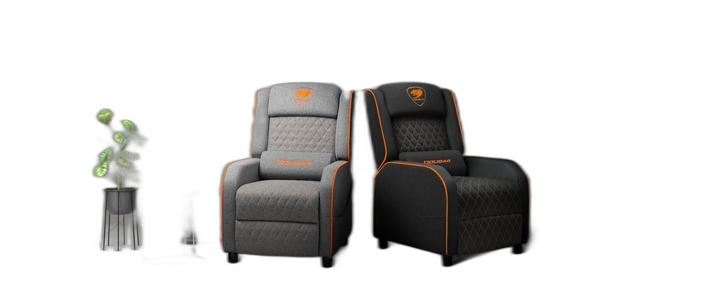 Silla Gamer Gris Tela Reposabrazos 150kg