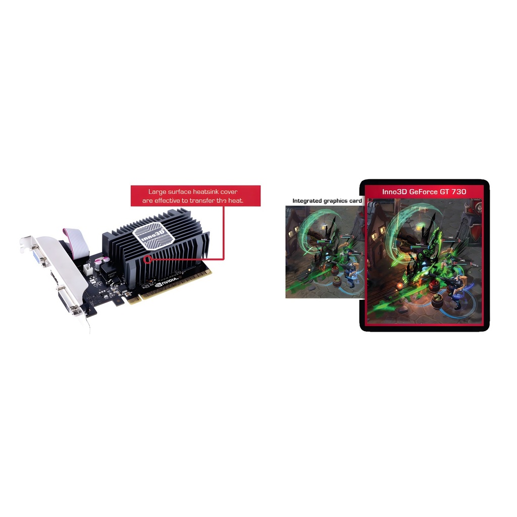 Tarjeta De Video Nvidia Geforce Gt 730 2GB Sddr3