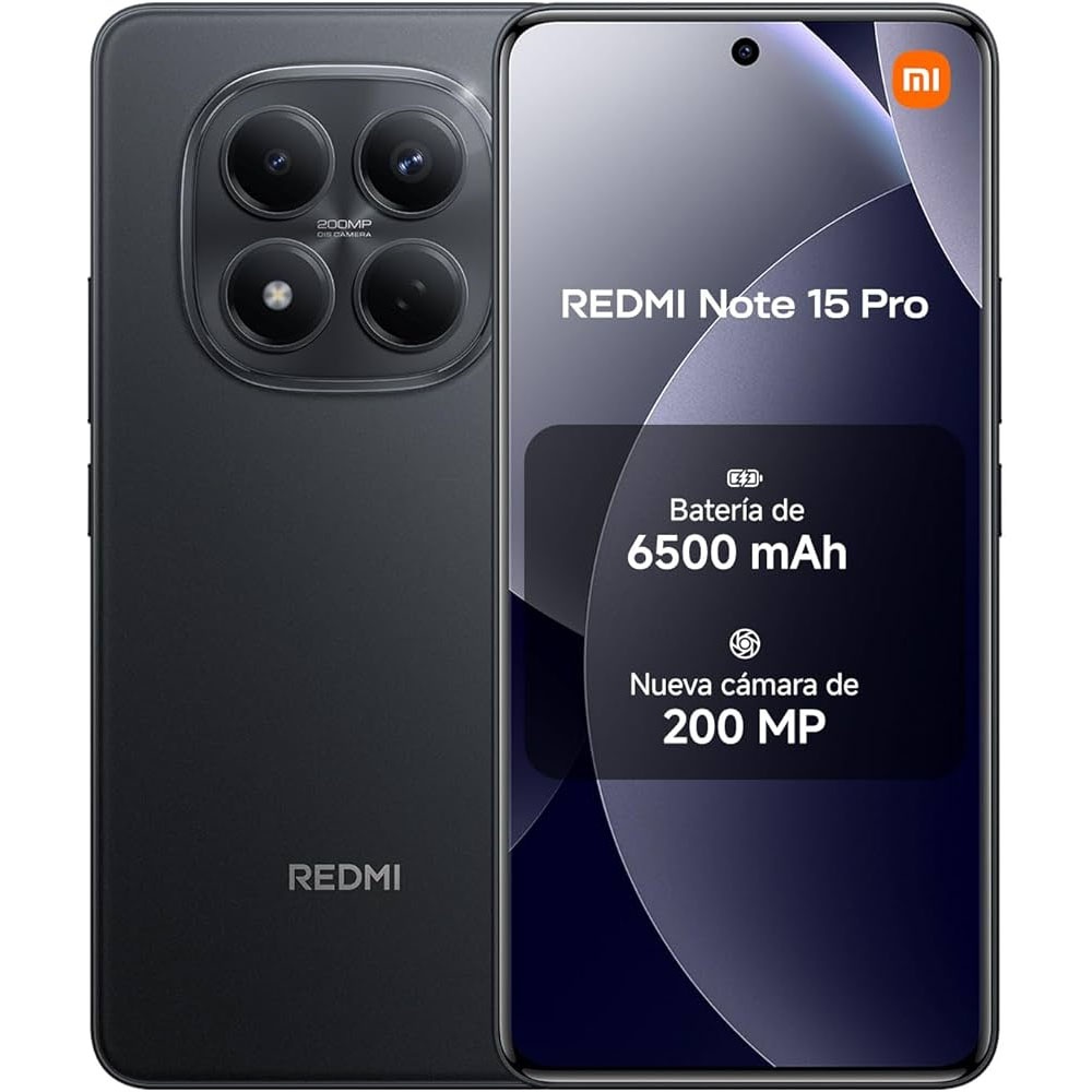 Celular Xiaomi Redmi Note 15 Pro 8GB 256GB negro