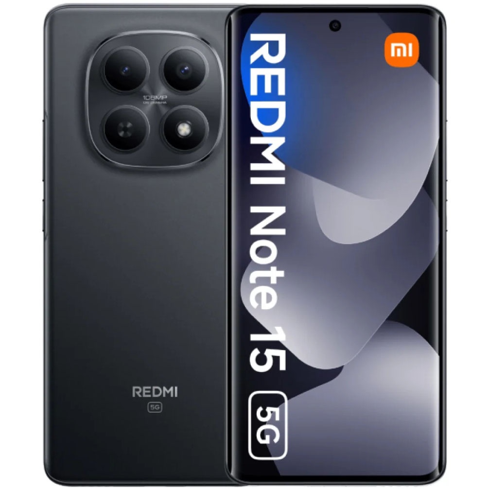 Celular Redmi Note 15 6.7" Amoled 8GB / 256GB 5G 50MP Negro Dual SIM