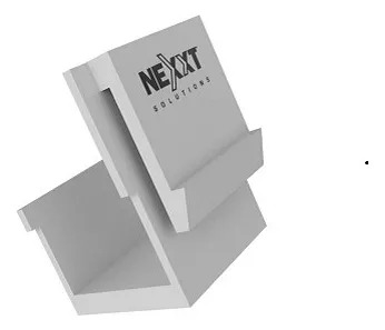 Soporte De Pared Modulo Ciego Para Placa Keystone Paquete 100 Unidades Blanco