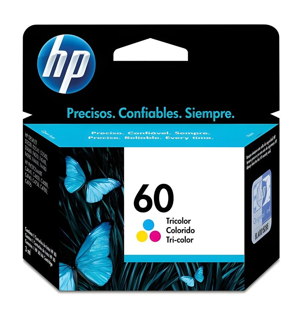 Cartucho De Tinta Hp 60 Tricolor Original