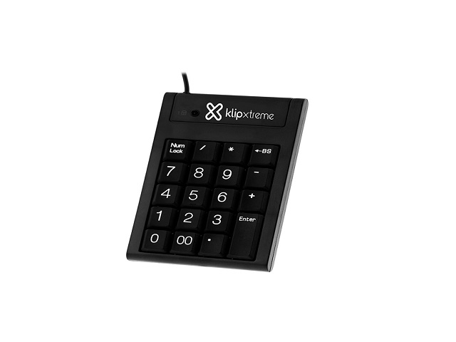 Teclado Numérico Klip Xtreme Abacus Numeric Negro USB