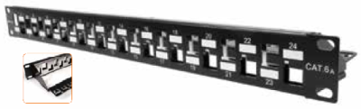 Nexxt Solutions Patch Panel Cat6a 24 Puertos