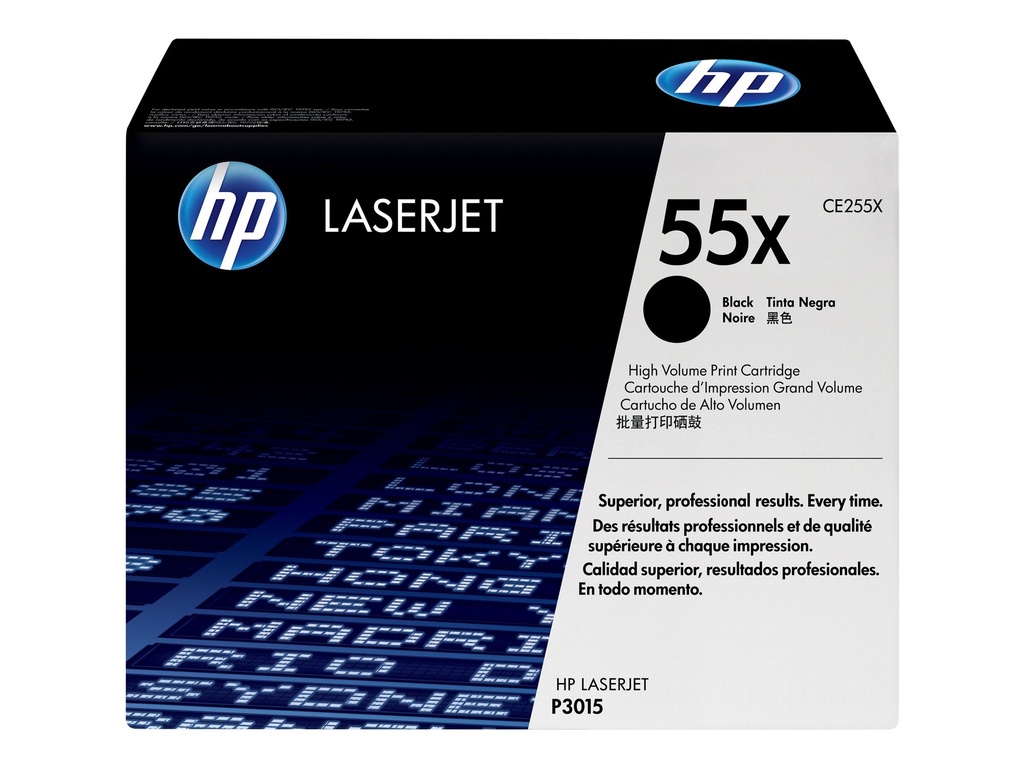 Cartuchos de Toner e Ink-Jet - 55X - Alto rendimiento