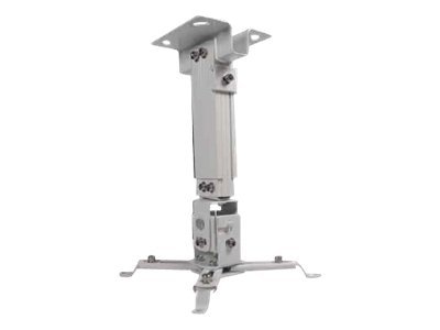 Klip Xtreme KPM-580W - Kit de montaje (pies, montaje en techo inclinado) - para proyector - aluminio, acero - blanco - se puede instalar en el techo