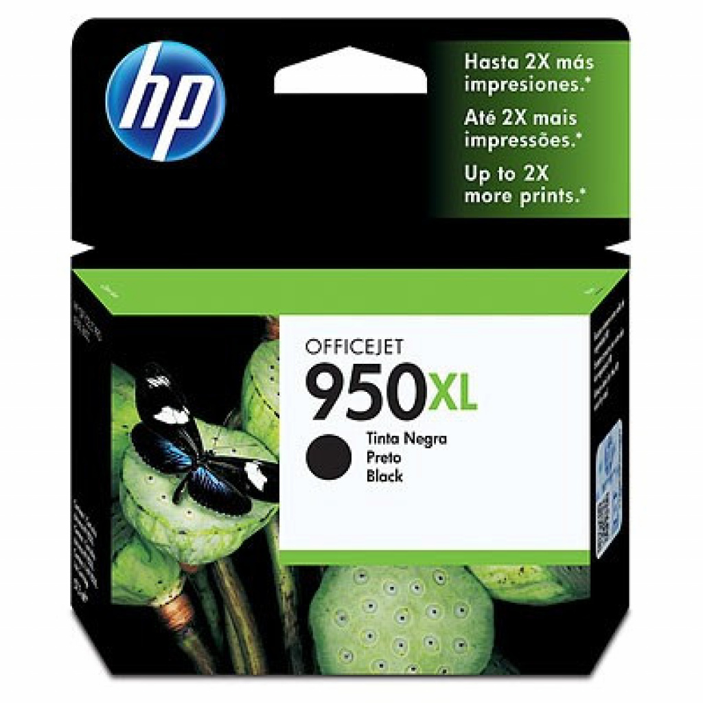 Cartucho De Tinta Hp 950XL Negro Alto Rendimiento Original