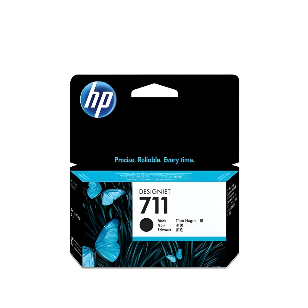 Cartucho De Tinta Hp 711 Negra Original