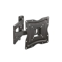 Soporte De Pared Para TV 13-46" Acero Negro Tilt Y Swivel