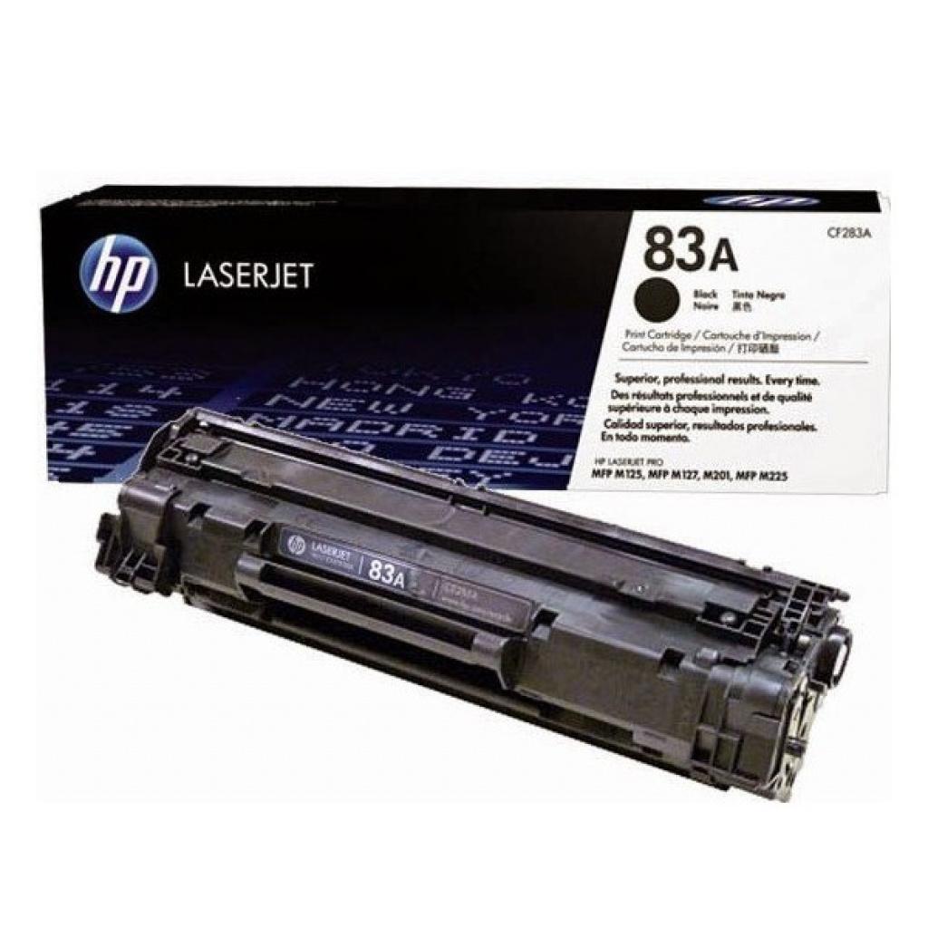 Tóner Original Hp 83A Negro