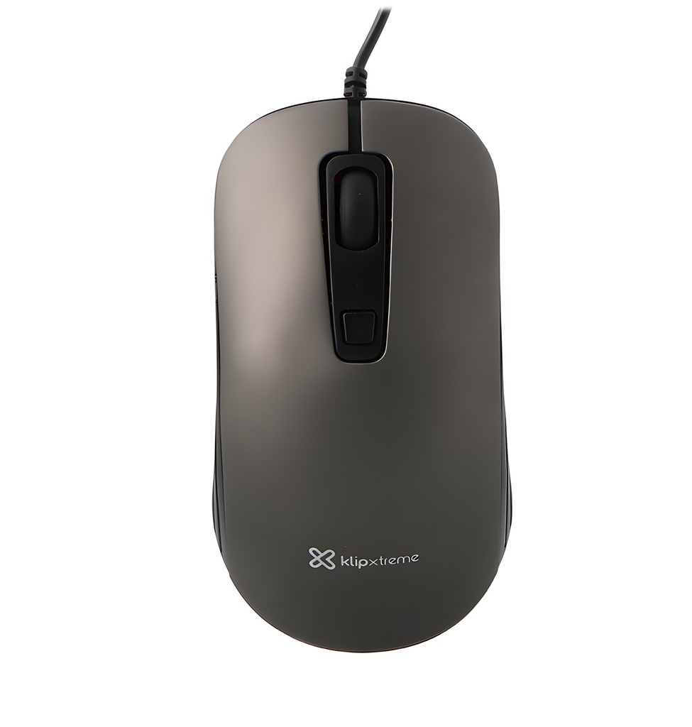 Mouse Con Cable 1600dpi Gris