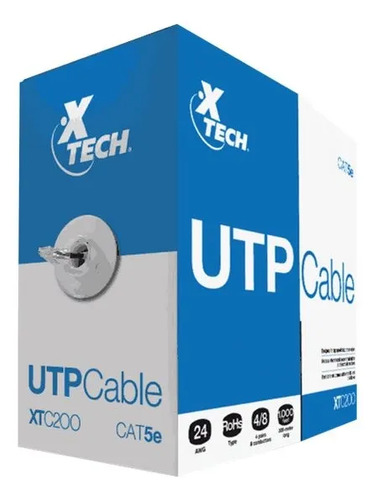 Rollo Cable Utp Cat5e 305m