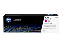 HP 201X - Alto rendimiento - magenta - original - LaserJet - cartucho de tóner (CF403X) - para Color LaserJet Pro M252dn, M252dw, M252n, MFP M277c6, MFP M277dw, MFP M277n