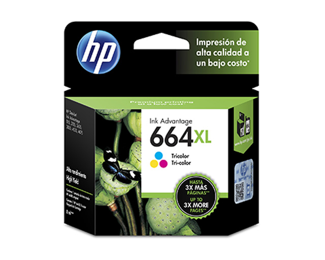 TINTA Hp 664XL Tricolor