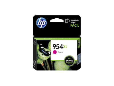 Cartucho De Tinta 954XL Magenta 1600 Páginas