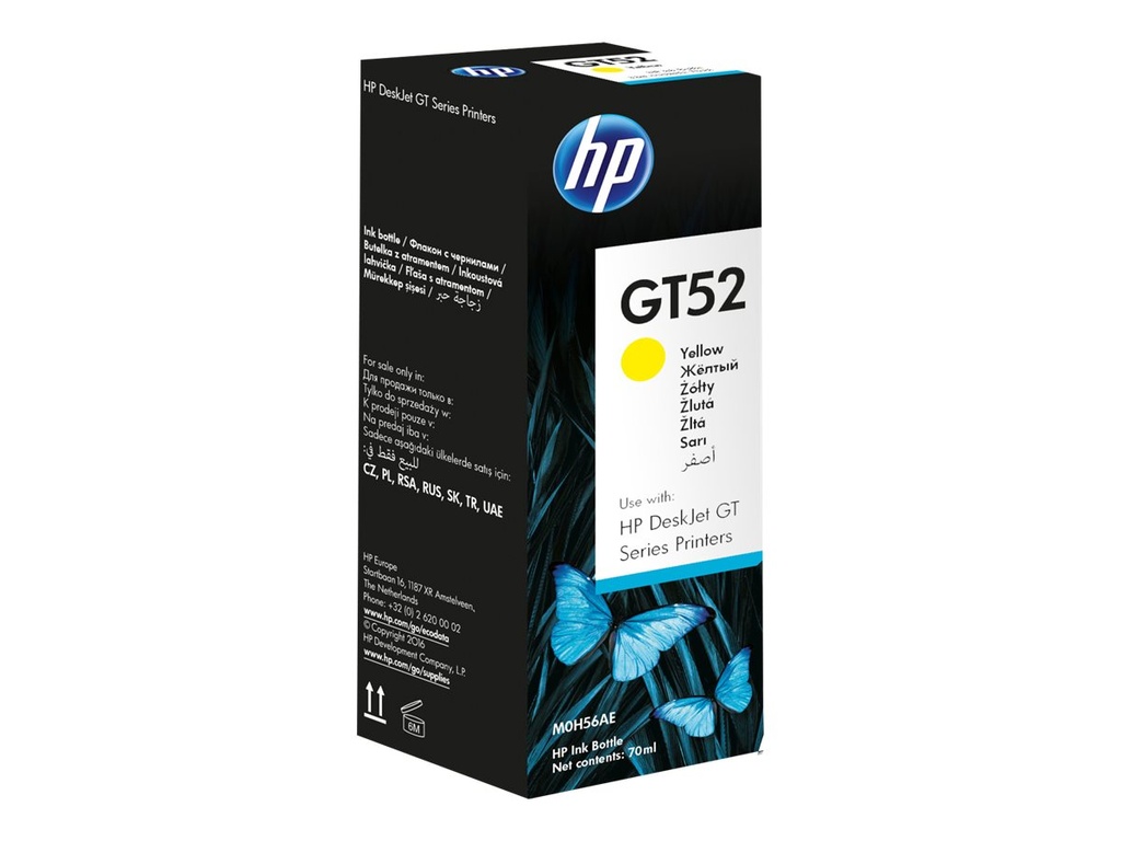 Cartuchos de Toner e Ink-Jet - GT52 - 70 ml